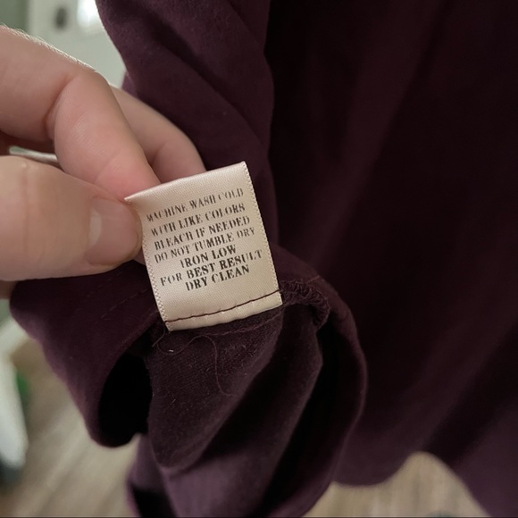 Womens large dress deep plum suede material - Picture 9 of 9